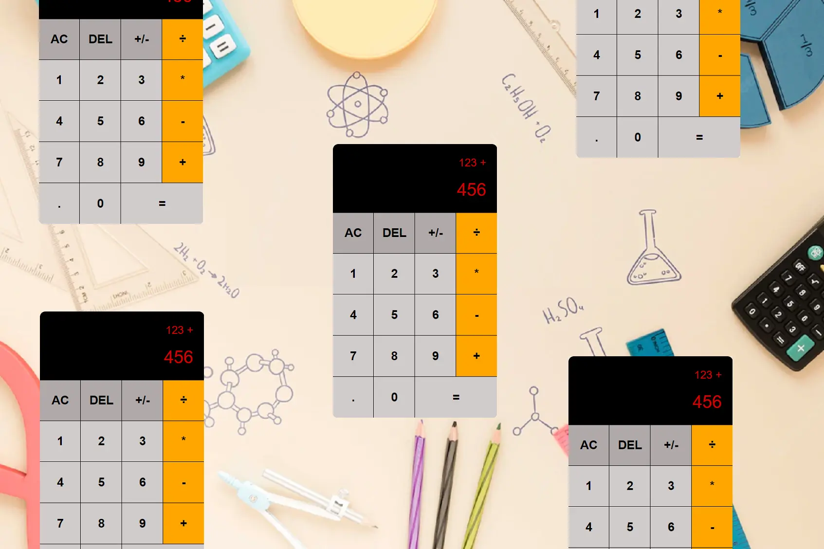 calculator project image